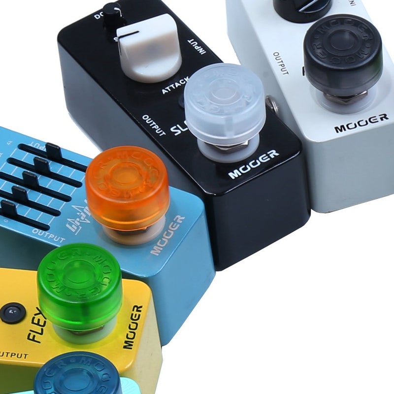 MOOER Candy Effects Pedal 100pcs Guitar Effects Bass Pedal Footswitch Toppers - Image 4